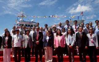 第4艘千吨级巡防舰下水 台湾海巡添新战力