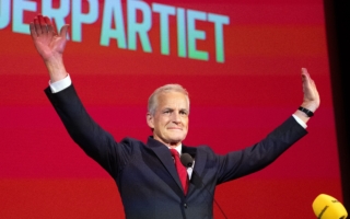 挪威首相斯特勒以微弱优势获连任