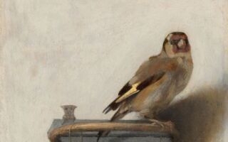 启发普立兹得奖小说《金翅雀》的同名油画