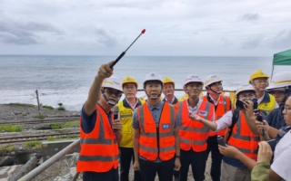 桦加沙逼近!陈世凯视察苏花路廊防灾整备 指示苏花铁公路必保持通畅