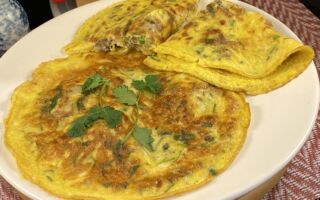 【梁厨美食】生蚝芫荽“煎鸡蛋”～主厨特色菜！