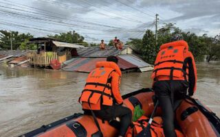 组图：台风博罗依横扫菲律宾 至少11死14失踪