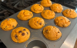南瓜巧克力马芬 秋季甜点 享受丰收季节的美味