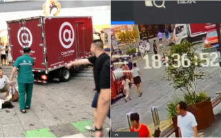 湖南岳阳突发惨剧 货车冲奶茶店 多人死伤