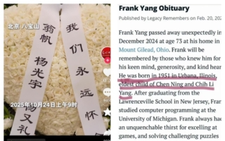 杨振宁葬礼长子缺席 被曝深圳换肺后死于美国