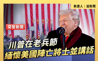 【直播】川普在老兵节缅怀美国阵亡将士并讲话