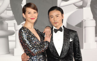 蔡少芬晒全家福为儿子庆生 两女儿星味十足