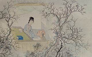 水边伊人 秀美如诗如画