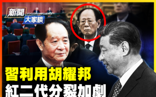 【新闻大家谈】习利用胡耀邦 红二代分裂加剧