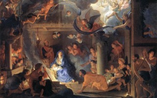 传统耶诞绘画——耶稣诞生