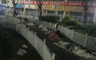 广东农民工提前返乡 叹城里很多流浪汉