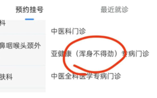 沈阳盛京医院开设“浑身不得劲”门诊 上热搜