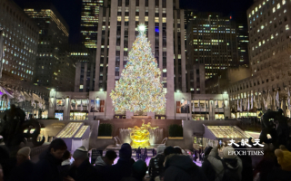 组图:圣诞灯饰闪耀全球 点亮温馨平安夜