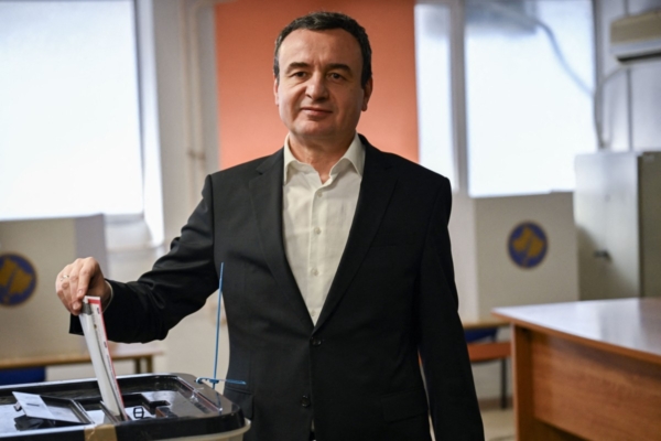 科索沃国会大选 执政党获胜几无悬念