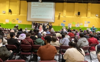 法拉盛反赌场集会 居民再掀抗议声浪