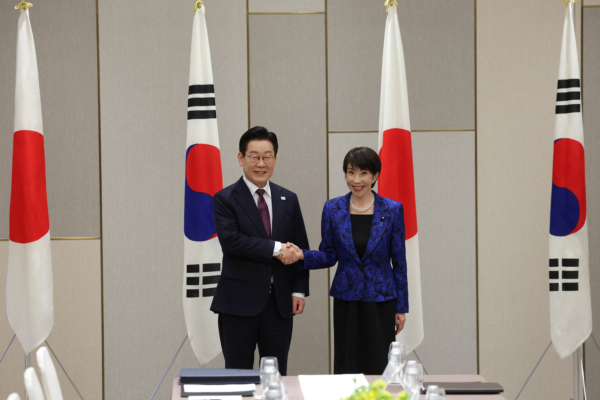 高市早苗与李在明会晤 强调深化日韩合作