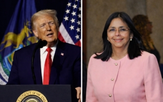 川普与委内瑞拉临时总统首度通话