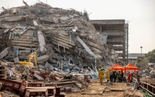 曼谷大楼地震中倒塌 泰国确认施工设计缺陷