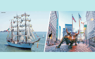曼哈顿下城历史回望 扬起风帆驶向金融之都