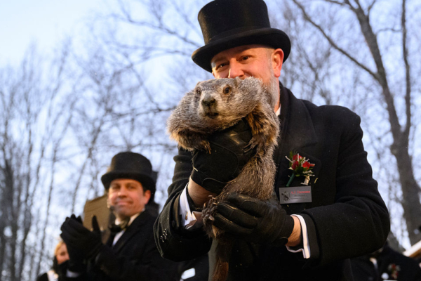 看到自己的影子 土拨鼠预测冬季还有6周