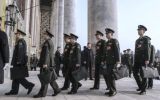 中共年度军政会军方将领名单大变 无上将出席