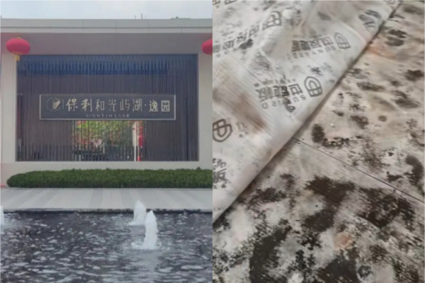 河南保利百万精装房变霉菌房 业主集体投诉