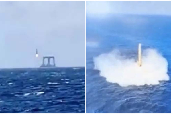 回收火箭落海 中共官媒称“受控溅落”遭讽