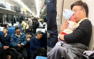 一夜回到30年前 绿皮火车成返乡路上香饽饽