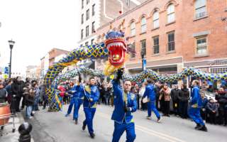 纽约上州“新中城”百货举办庆祝中国新年联欢会