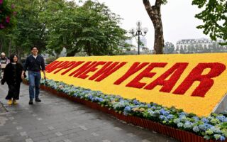 组图：中国新年临近 亚洲多国年味浓