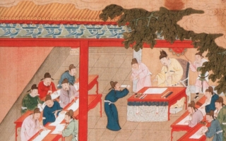 天造地设的马对联 “对中”藏果报