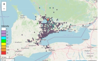 安省发生3.7级地震 超3400人报告有震感
