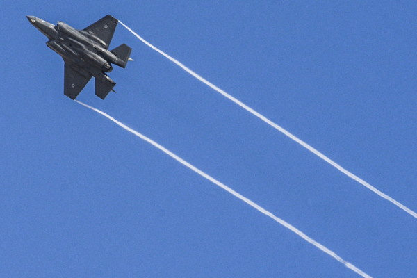 以军F-35I在空战中击落伊朗战机 世界首例