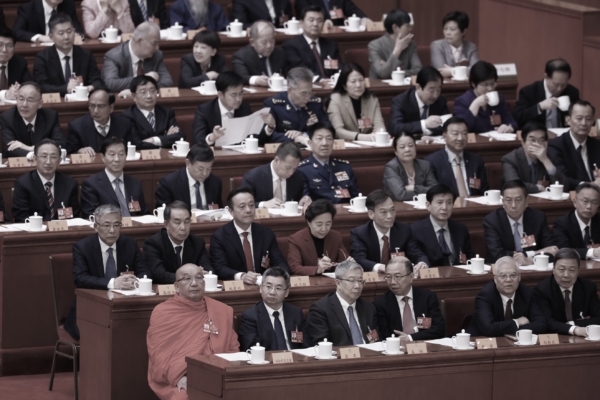 中共政协委员称坐习对面有“眩晕感” 引讥讽