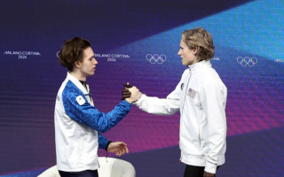 马里宁冬奥痛失奖牌 奥运名将纷纷寄语声援