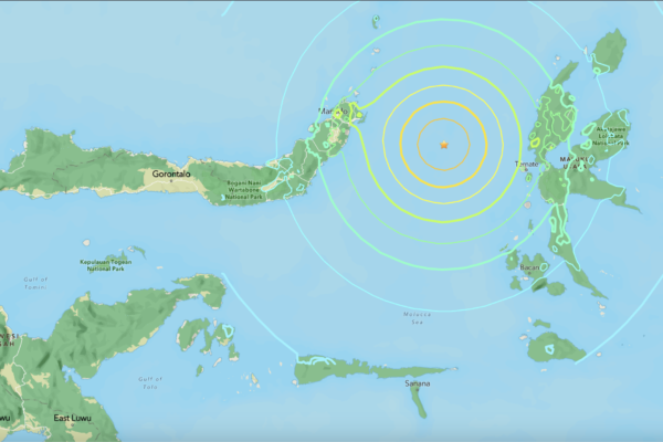 印尼摩鹿加海7.4强震 多国发布海啸预警