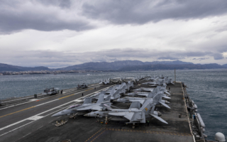 福特号航母驶离克罗地亚港口 随时备战