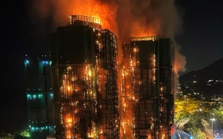 香港宏福苑大火死亡人数增至168人