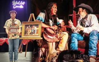 高中生夺牛仔节艺术桂冠 作品拍出52万美金