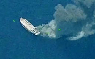 美菲年度“肩并肩”军演：靶船漏水 自行沉没