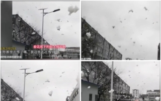大范围雨雪下 山东多市仍人工增雨雪酿重灾