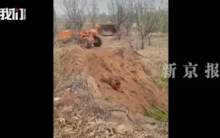 山西原村支书用铲车推土活埋村民 引全网震怒