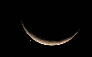 美墨加今可见“月掩金星”奇观 错过再等4年