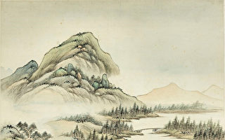 武林奇才不断提升自身修为境界,下山历练除三害,一系列情节曲折、扣人心弦的传奇故事。图为清 袁瑛《溪山放棹图》轴。(台北故宫博物院提供)