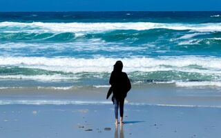 我看见昨日的自己，我听见我的心轻声说着：久违。（本茶摄影 明子提供）