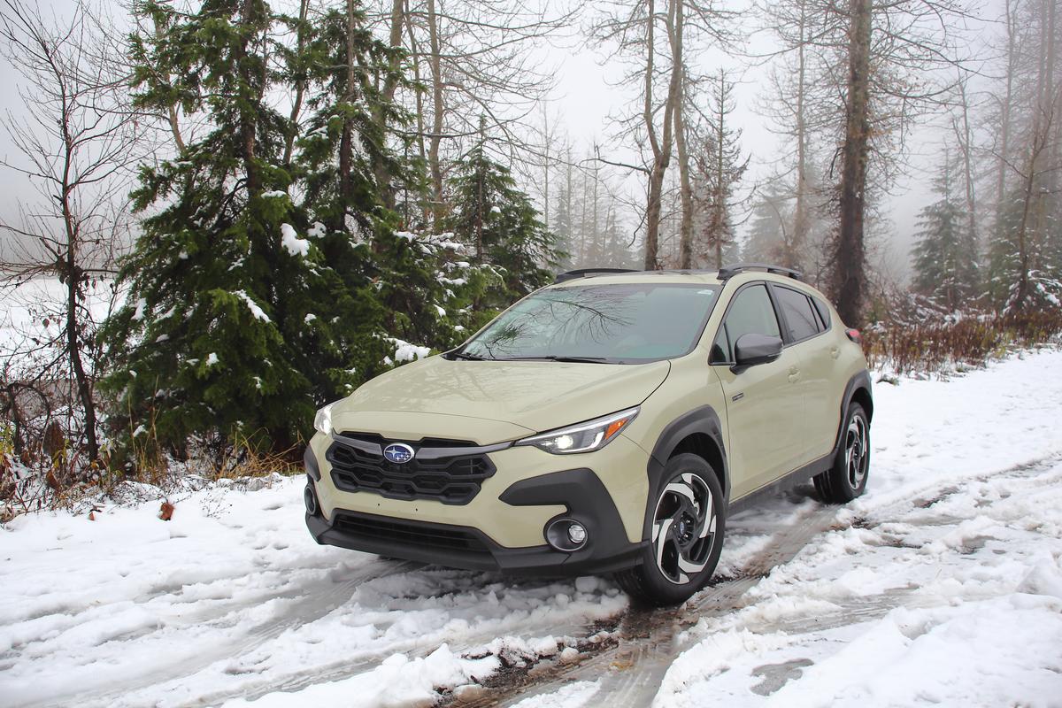 2026 Subaru Crosstrek Limited Hybrid。（李奥／大纪元）