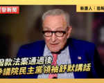 【重播】拨款法案通过后 民主党领袖舒默讲话