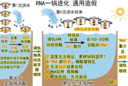 进化骗局(22) RNA生成的荒诞戏