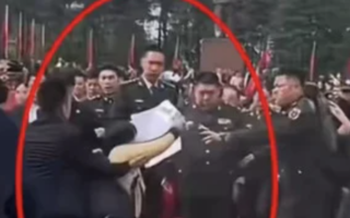 毛新宇祭祖出状况 疑似访民上前诉冤被拉走