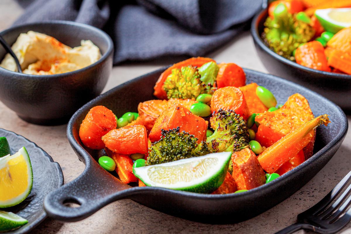 此为素食餐。(Shutterstock)